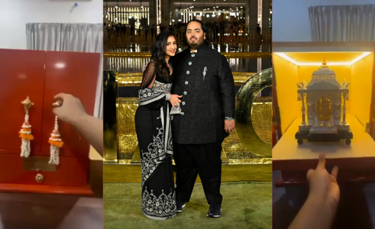 Anant-Radhika Wedding Card: अनंत-राधिका के वेडिंग कार्ड में है चांदी का मंदिर, वीडियो देख रह जाएंगे दंग