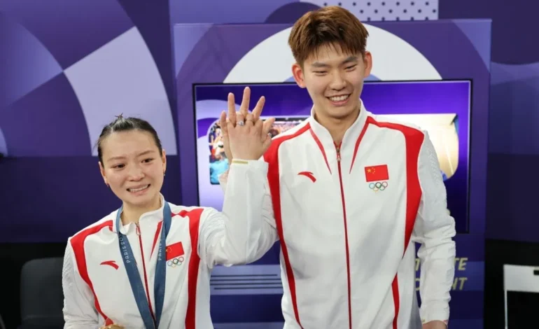 पेरिस ओलंपिक में गर्लफ्रेंड के गोल्ड मेडल जीतते ही बॉयफ्रेंड ने किया ये काम, स्टेडियम में बैठा हर एक शख्स रह गया हैरान