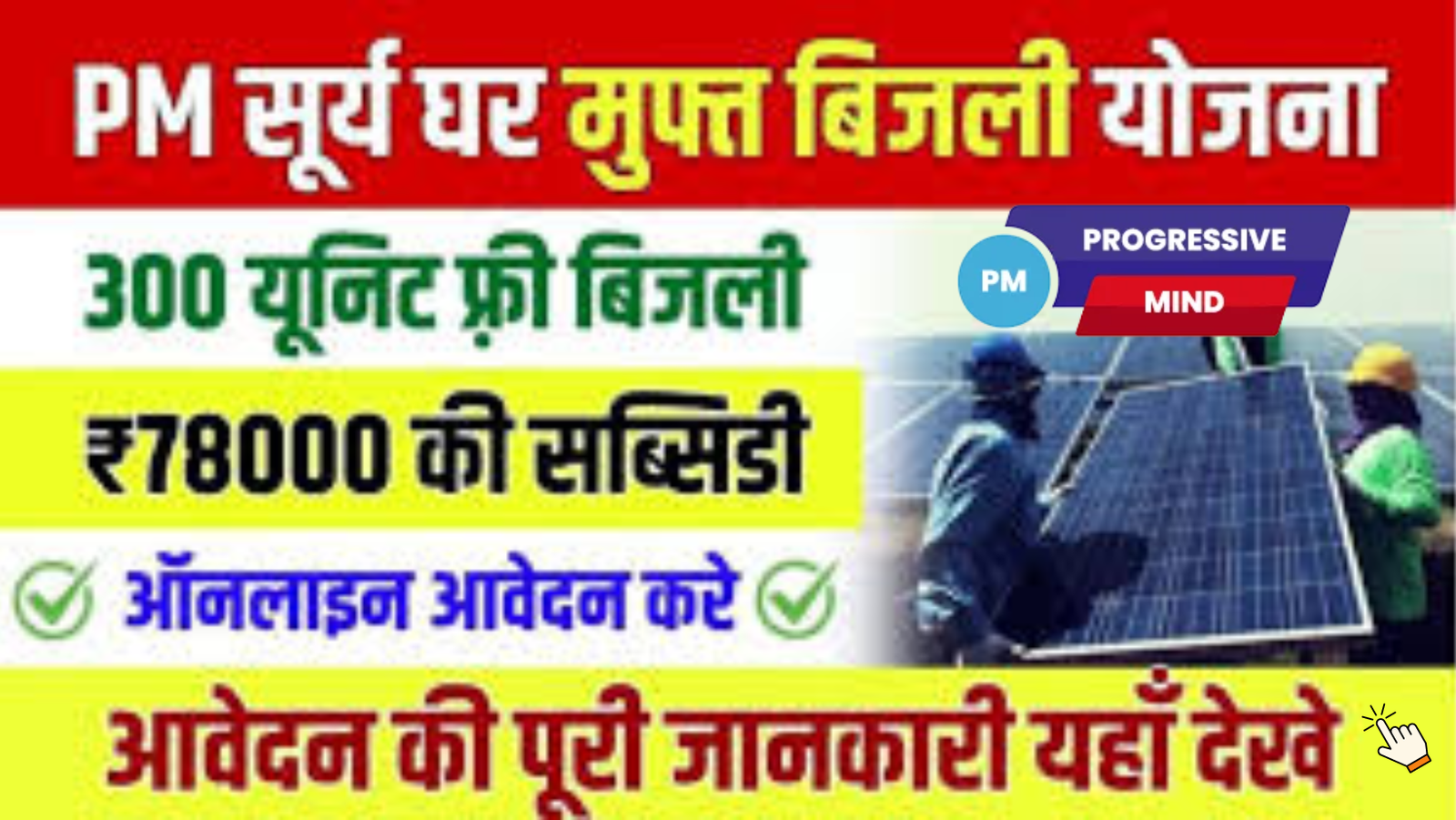 **Alt Text for Feature Image**: *Visual representation of PM Surya Ghar Muft Bijli Yojana, highlighting key features such as free solar panel installations, energy storage options, and bank finance facilities for eligible families.*