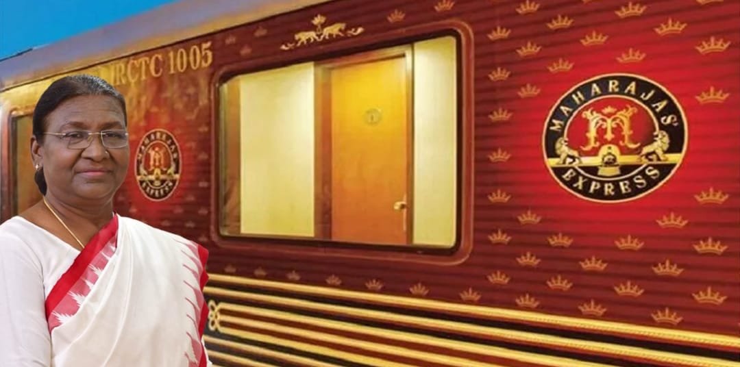 “President Droupadi Murmu की Vrindavan यात्रा, भारत की सबसे आलीशान ट्रेन में सफर”,